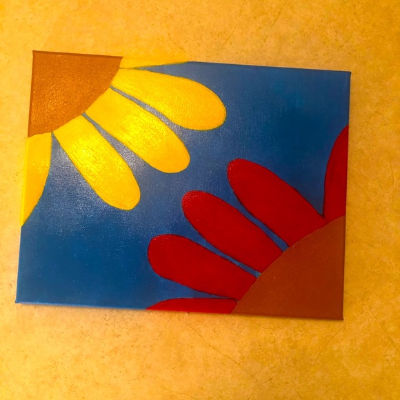 Handcrafted Daisy Painting - Picture 3 of 8